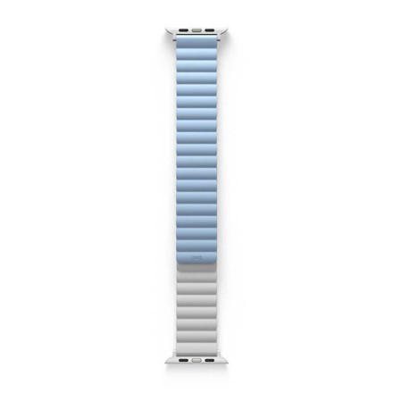 Ремешок Uniq Revix reversible Magnetic для Apple Watch 42-44-45-49 мм, белый/голубой
