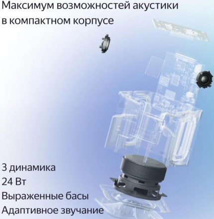 Умная колонка Яндекс Станция Миди (зелёный)