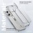 Чехол накладка для iPhone 16 Plus Gurdini Alba Series Protective (прозрачный)