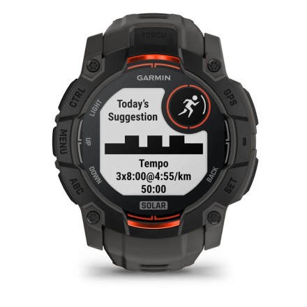 Часы Garmin Instinct 3 Solar, 50 mm (Black Charcoal)