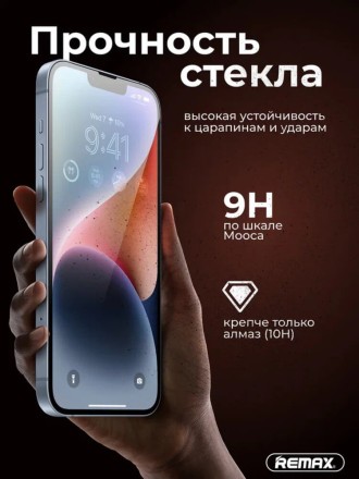 Защитное стекло для iPhone 16 Pro Remax ES-01 с аппликатором